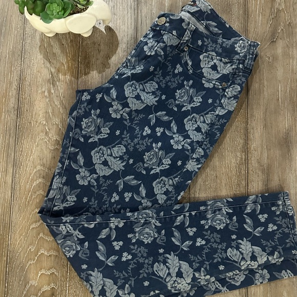 Dear John Blue Mini Pencil Jeggings for Casual Wear - Picture 1 of 13